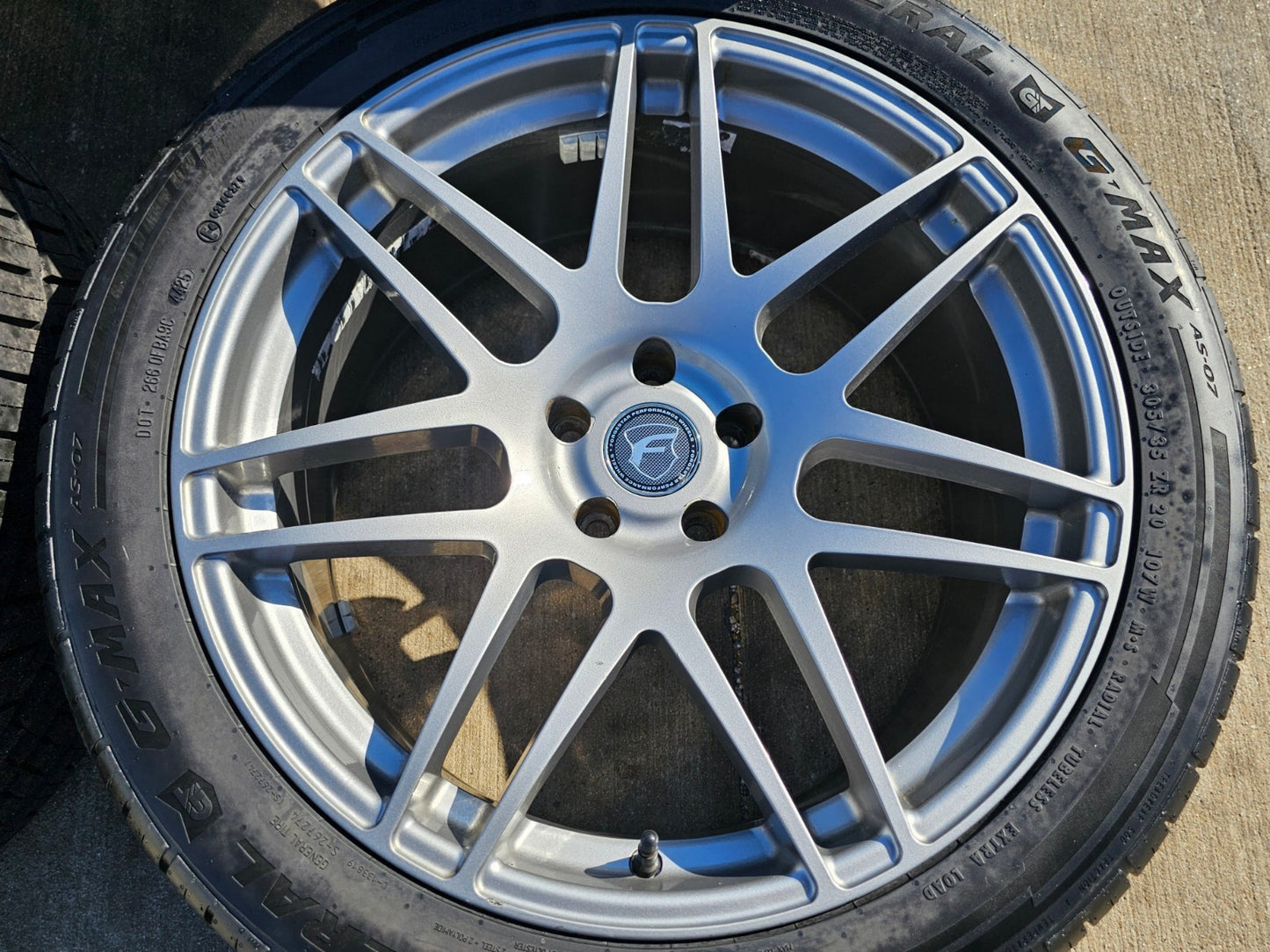 20" 20x9.5 20x10.5 Forgestar Performance F14 Dodge Charger Challenger wheel rims