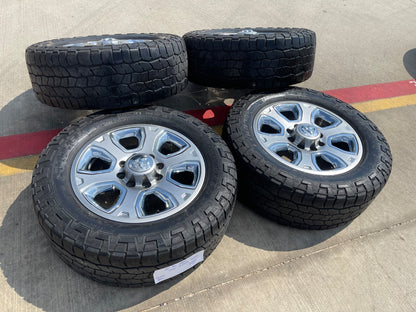 20" Dodge Ram 2500 3500 OEM 2477 CHROME wheels rims tires SET