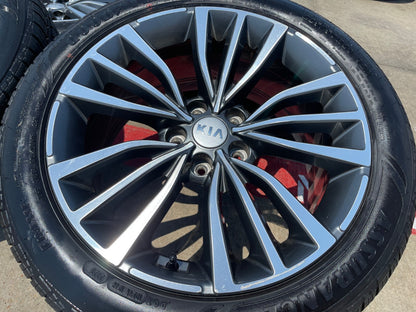18" Kia Stinger Optima K5 Forte OEM 74773 wheels rims GOODYEAR SET