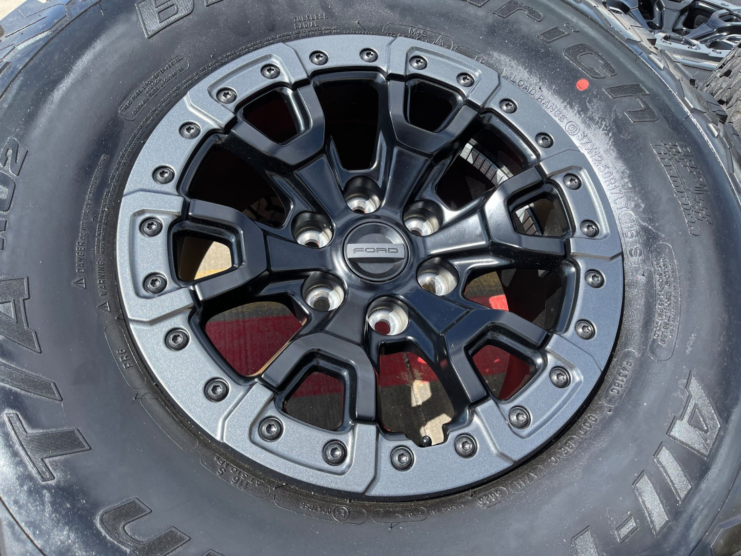 17" Ford F-150 Raptor Bronco R OEM BEADLOCK 51222 rims wheels 37" SET NEW