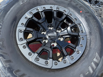 17" Ford F-150 Raptor Bronco R OEM BEADLOCK 51222 rims wheels 37" SET NEW