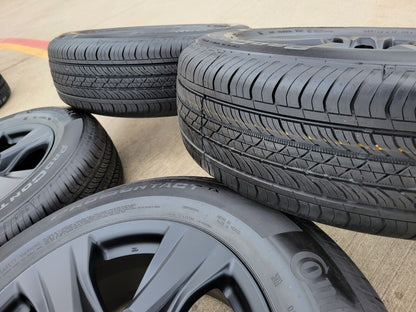 17" Toyota RAV4 OEM wheels rims black 75240 Sienna CH-R tires NEW