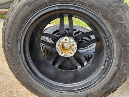 20" 20x9 NICHE Methos M194 Jeep Wrangler wheels rims 5x114.3 5x4.5