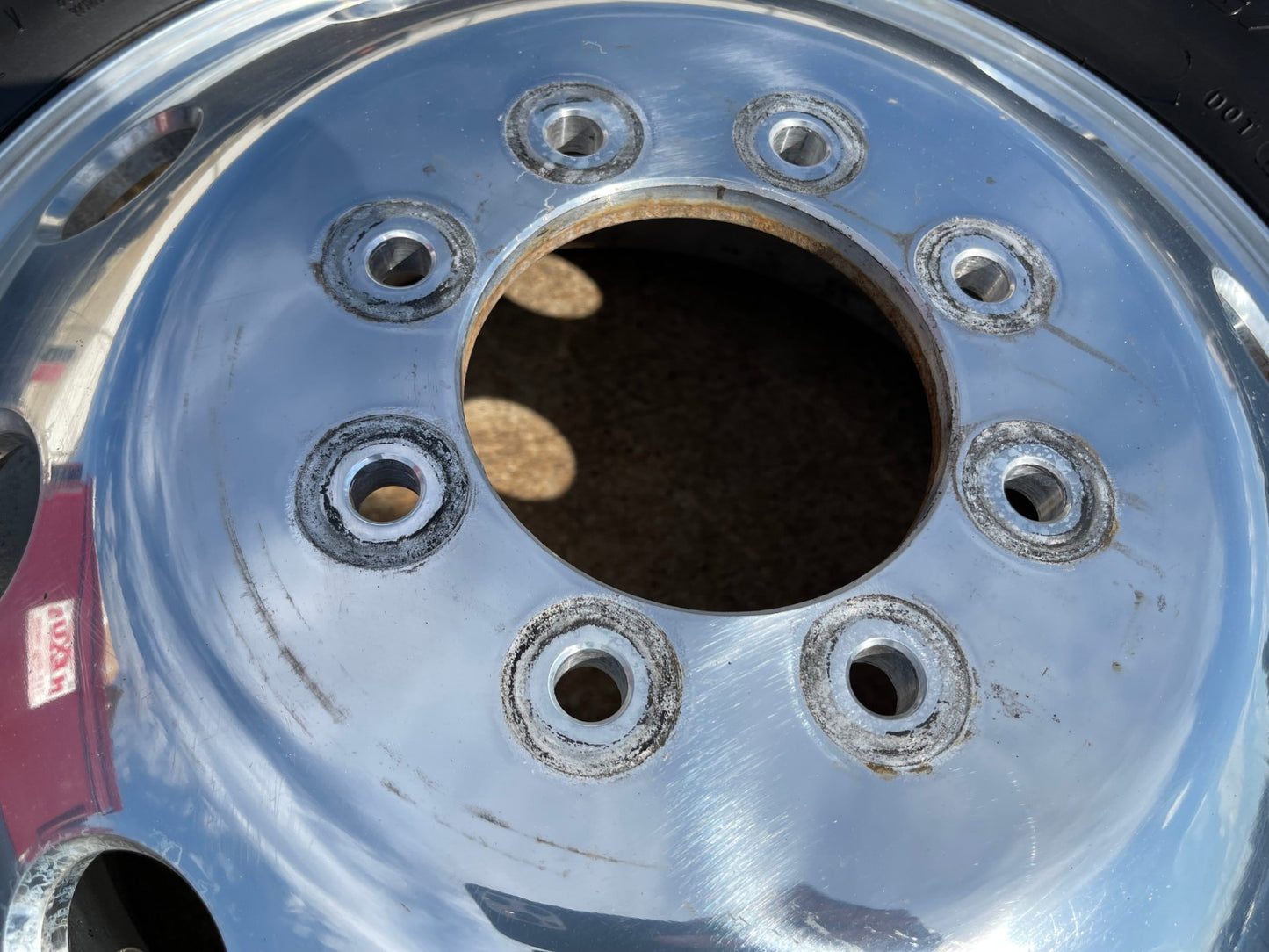 17" Dodge Ram 3500 DUALLY OEM wheel rim 2414 FRONT ALCOA 2016 2017 2018 8x165