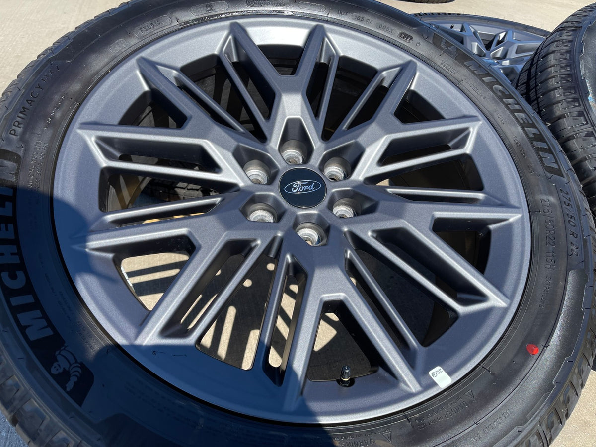 22" Ford F-150 LIMITED Plus OEM 94221 rims wheels Expedition 2026 2027 SET NEW