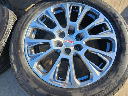 22" GMC Yukon Sierra DENALI OEM wheels rims Tahoe 2023 2024 2025 2026 NEW