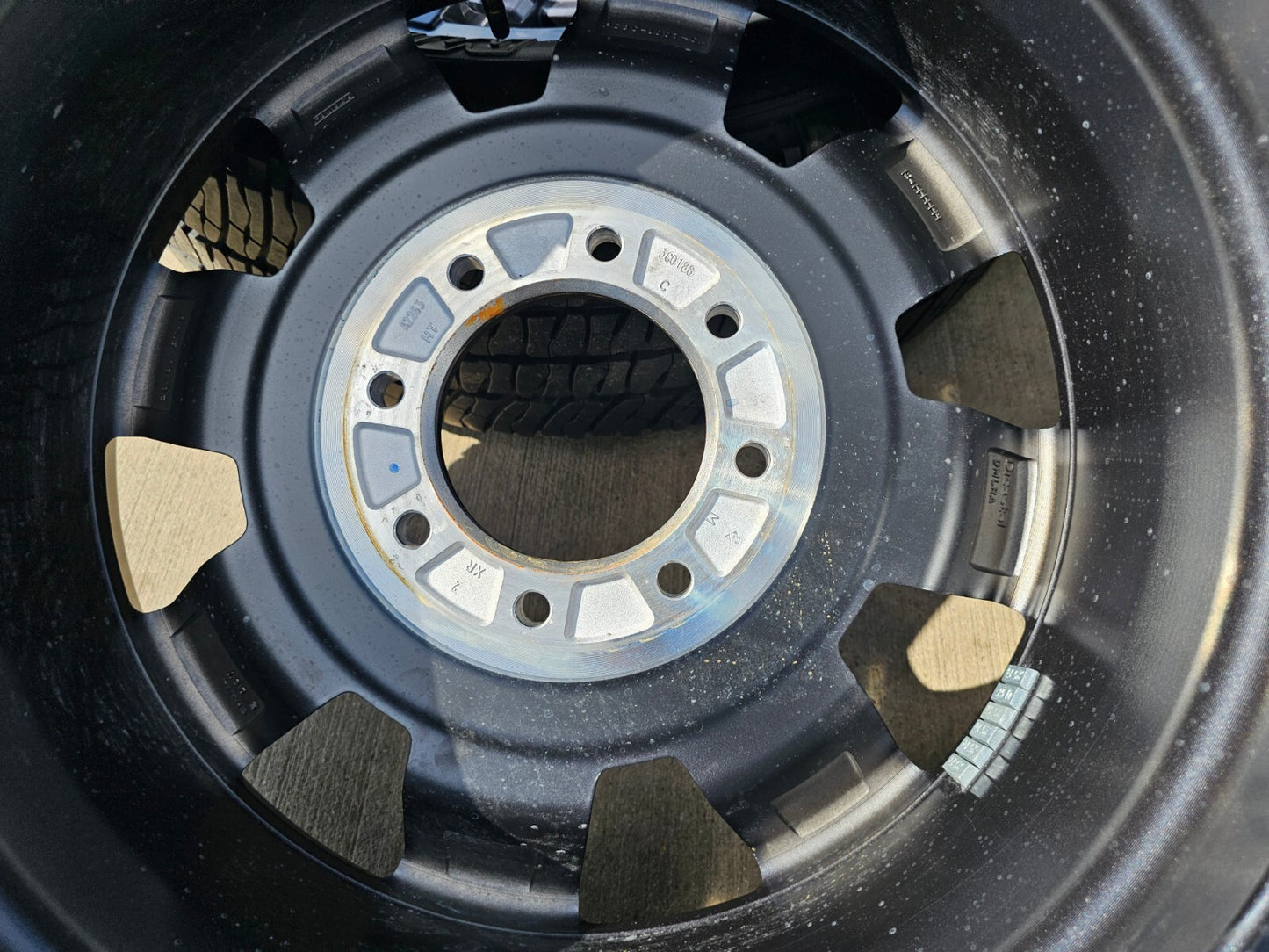 20" Ford F-250 F-350 OEM gray Lariat 10485 10296 wheels rims MICHELIN