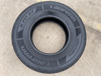 (1) 265/70/16 Laufenn X Fit H/T tire 265/70R16 112T NEW