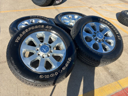 20" Dodge Ram 2500 3500 LARAMIE OEM 2700 wheels rims 2023 2024 2025 tires