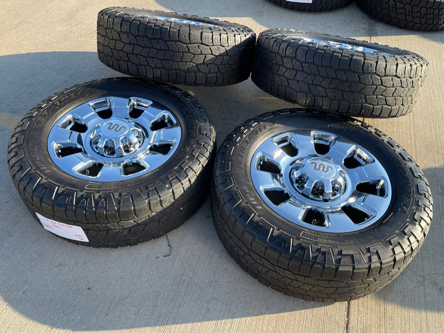 20" Ford F-250 F-350 OEM KING RANCH 10295 25085 10552 chrome wheels rims tires