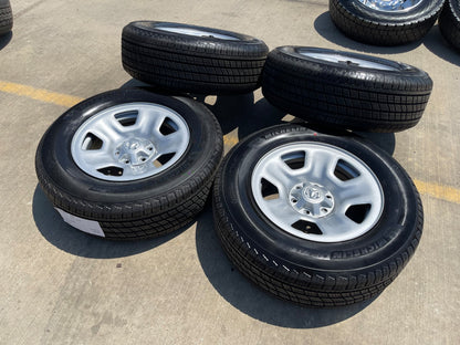 18" Ram 1500 OEM 2667 stock wheels rims SET 2024 2025 2026 2027 MICHELIN NEW