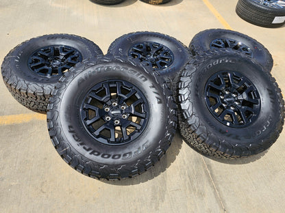 (5) 17" Ford F-150 Raptor Bronco OEM 10461 rims wheels SET BFG 2025 2026 BFG NEW