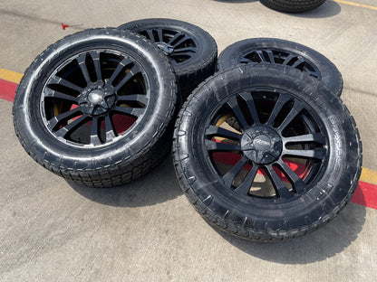 20" MB TKO Ford F-150 rims wheels Expedition NITRO 33"