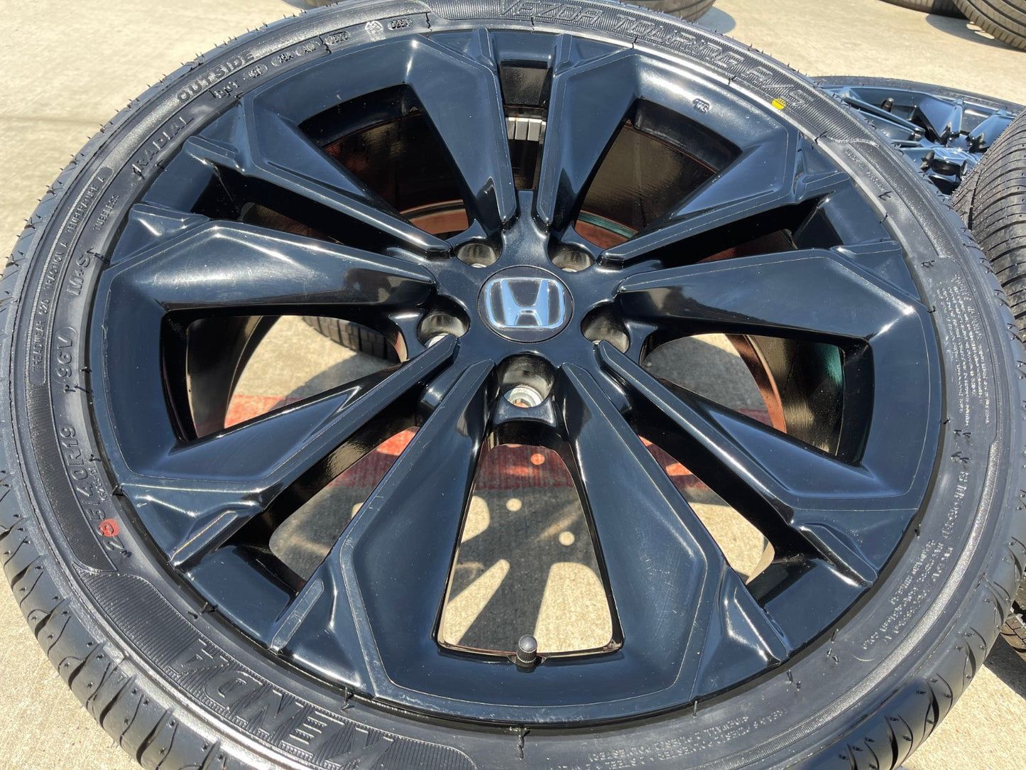 19" Honda Accord Civic CR-V Touring OEM wheels rims HR-V 60312 black