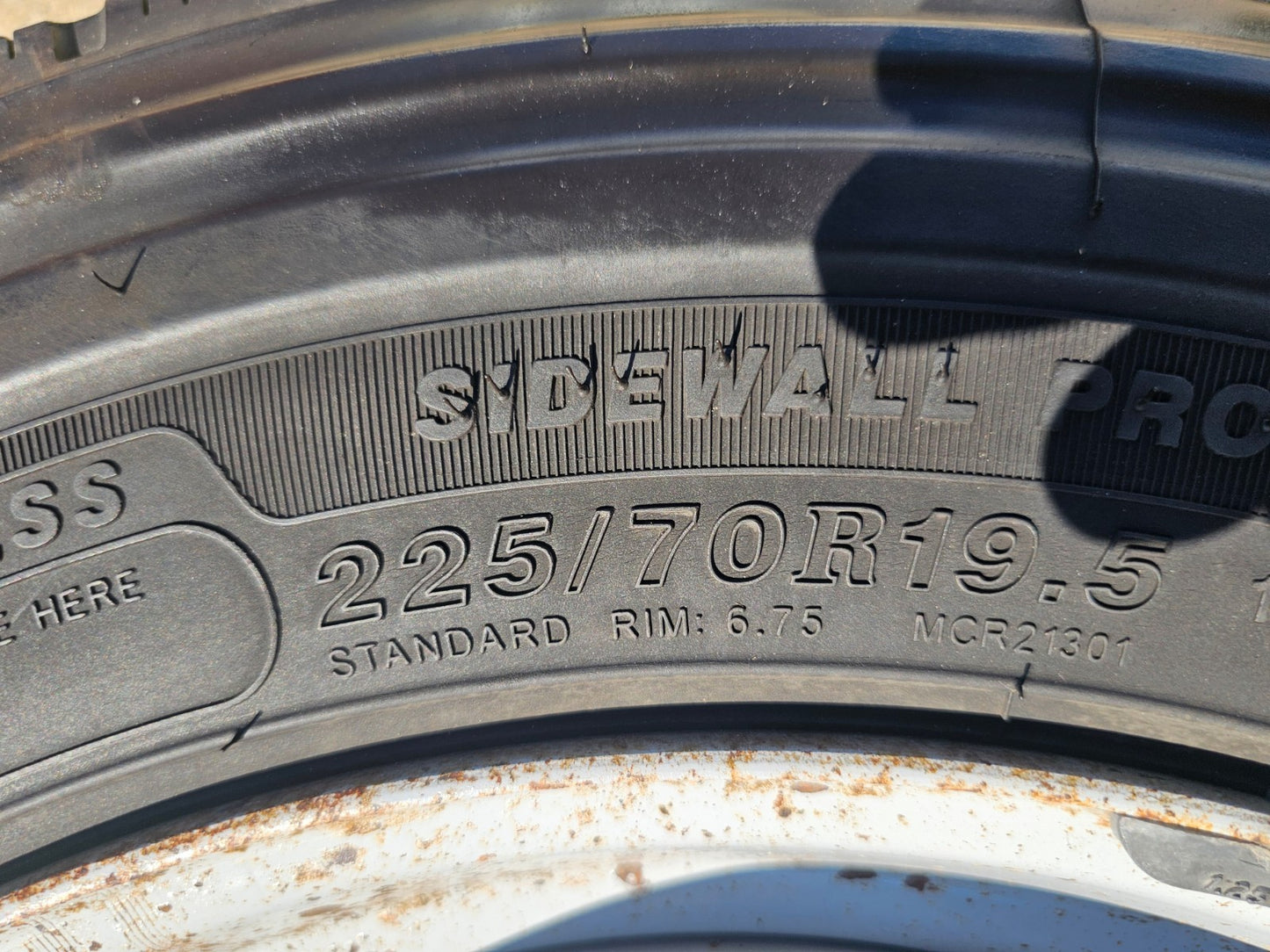 19.5" Ford F-450 Dually F-550 rim RAM 4500 OEM 10x225 spare