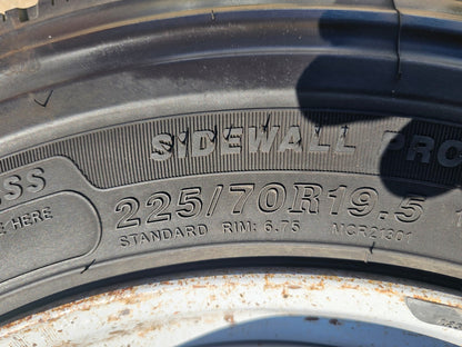 19.5" Ford F-450 Dually F-550 rim RAM 4500 OEM 10x225 spare