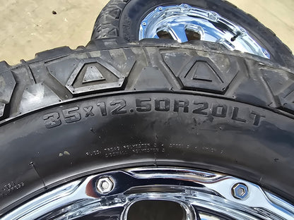 20x9 20" XD Series XD799 Ford F-250 F-350 rims wheels 8x170 -12 35"