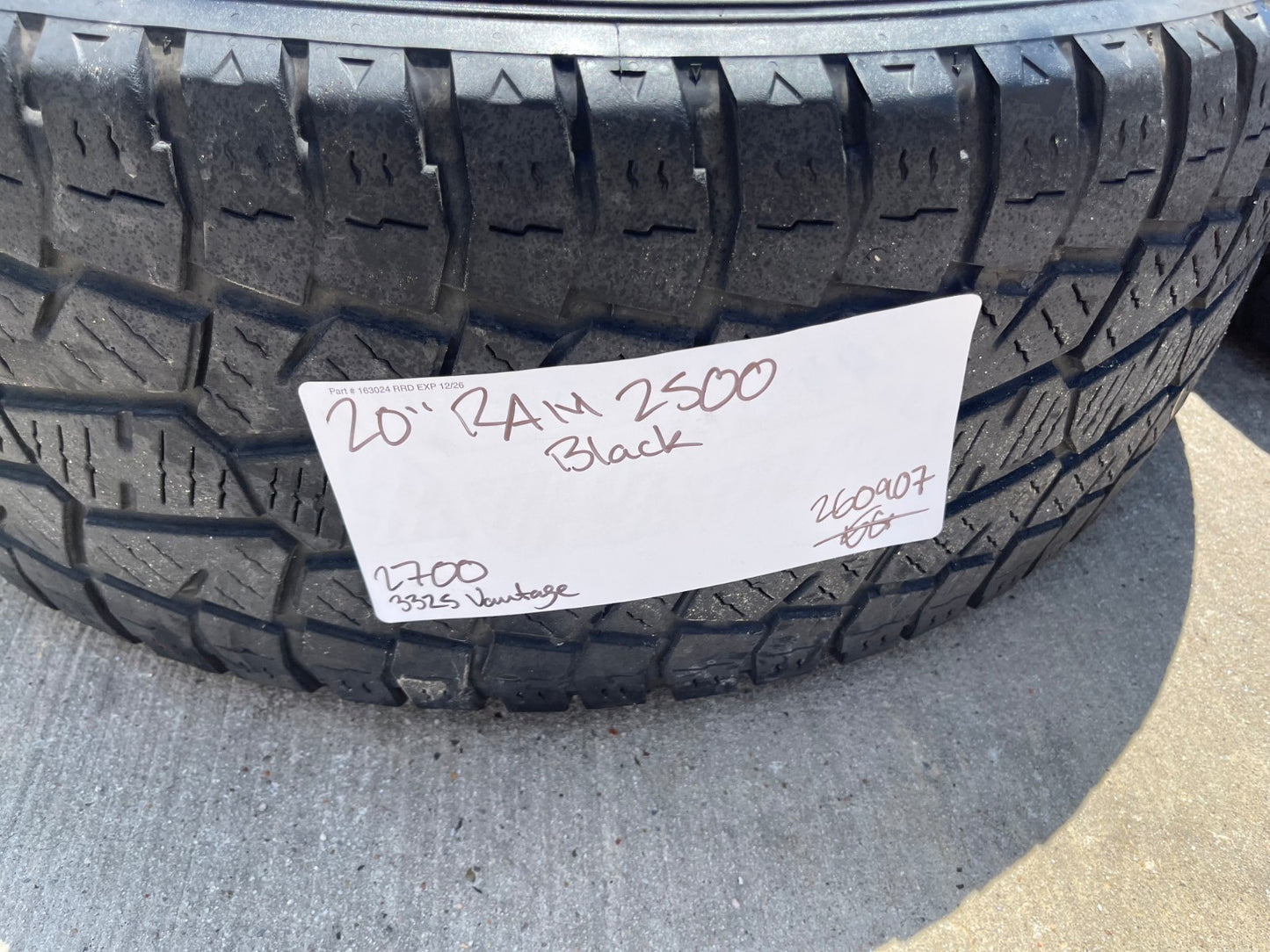 20" Dodge Ram 2500 3500 LARAMIE OEM 2700 wheels rims SET