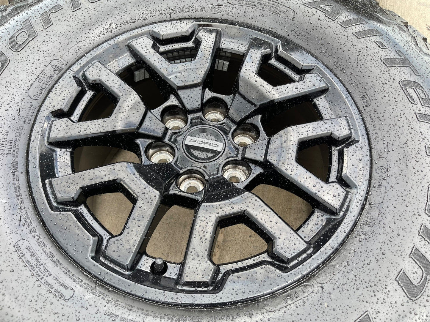17" Ford F-150 Raptor Bronco OEM 10461 rims wheels 2025 2026 BFG KO2 A/T NEW 37"