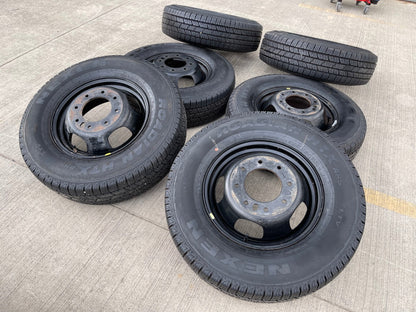 17" Dodge Ram 3500 Dually Laramie 8x200 wheels rims 2703 2704 OEM