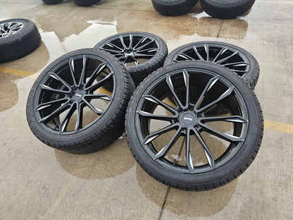 24x10 DUB Clout S252 wheels rims tires Chevy RAM 1500 Tacoma 6x139 6x5.5