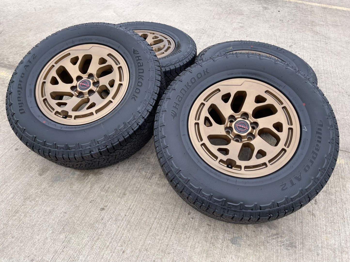 17" Nissan Frontier X-PRO OEM Desert Runner BRONZE wheels rims 2025 2026 NEW