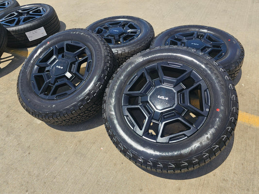 17" Kia Sorento X-PRO OEM wheels rims tires Telluride Sedona 2024 2025 NEW