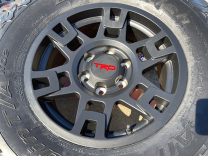17" Toyota Tacoma 4Runner OEM wheels rims black 75167 TRD FJ NEW