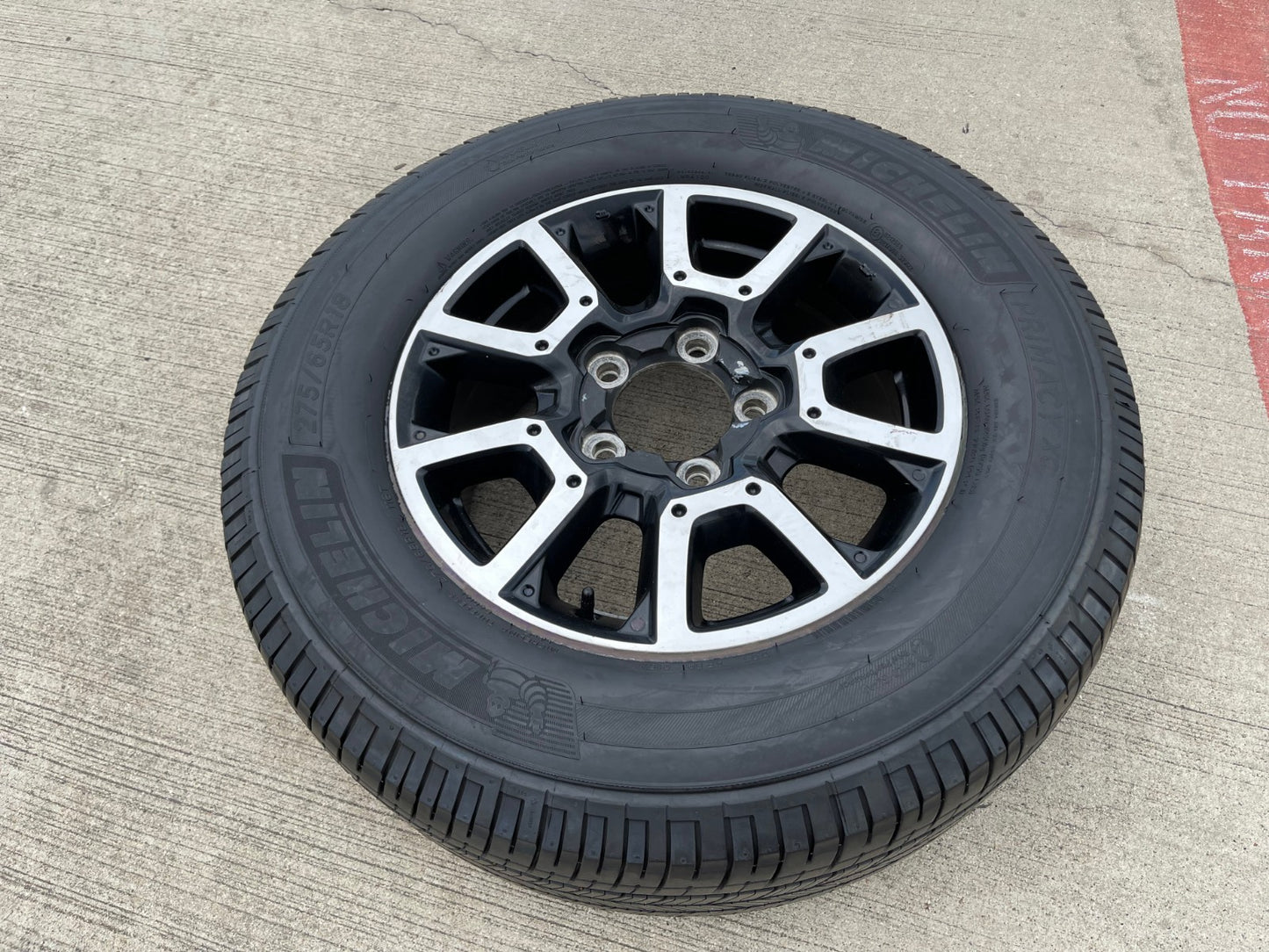 18" Toyota Tundra Sequoia TRD PRO black OEM wheel rim 5x150 tire spare 75157
