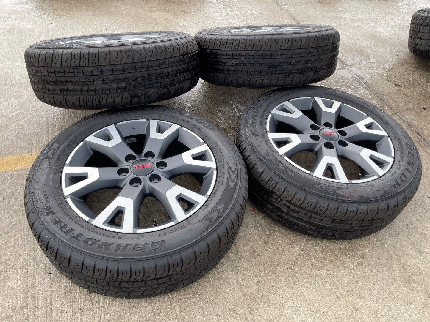 20" Toyota 4Runner TRD OEM gray wheels rims Tundra Sequoia 2025 2026 NEW