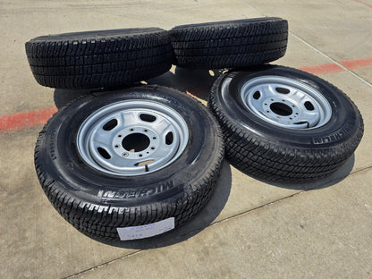 17" Ford F-250 F-350 OEM 3828 wheels rims tires 2024 2025 2026 MICHELIN LTX A/T2