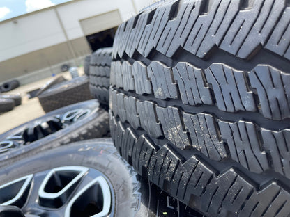 20" Ford F-250 F-350 OEM Lariat Platinum wheels rims 10486 tires 2024 2025