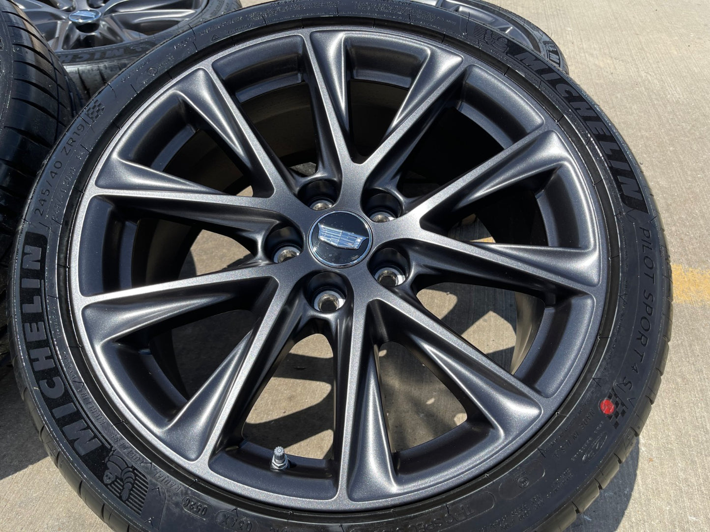 19" Cadillac CT5 CT5-V Platinum OEM 4840 wheels rims 84894843 2025 2026 2027 NEW