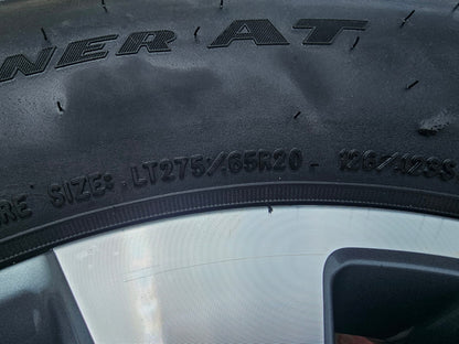 20" GMC Sierra AT4X Chevy Silverado 2500 3500 OEM 5960 wheels rims tires