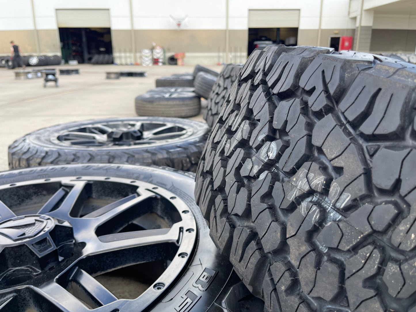 20" Toyota Tundra Sequoia T FORCE TSS TRD OEM black wheels rims 5x150 NEW BFG
