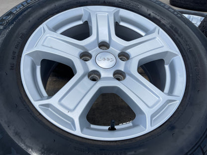 17" Jeep Wrangler Rubicon OEM wheels rims 9216 Gladiator tires MICHELIN
