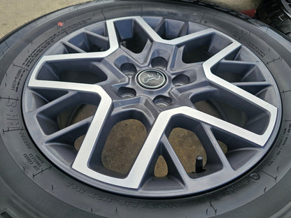 18" Jeep Wrangler Grand Cherokee Gladiator OEM 9331 wheels rims DUELER A/T NEW