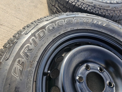 (4) 17" INEOS Grenadier OEM steel wheels rims tires 2023 2024 2025 2026 NEW