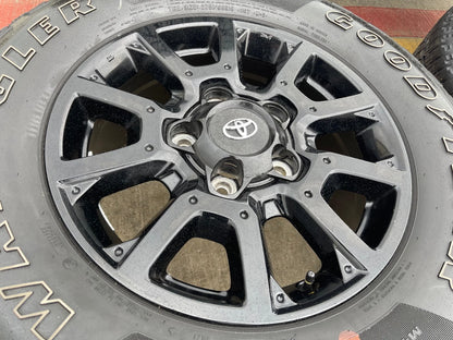 18" Toyota Tundra Sequoia TRD PRO black OEM wheels rims 5x150 tires 75157