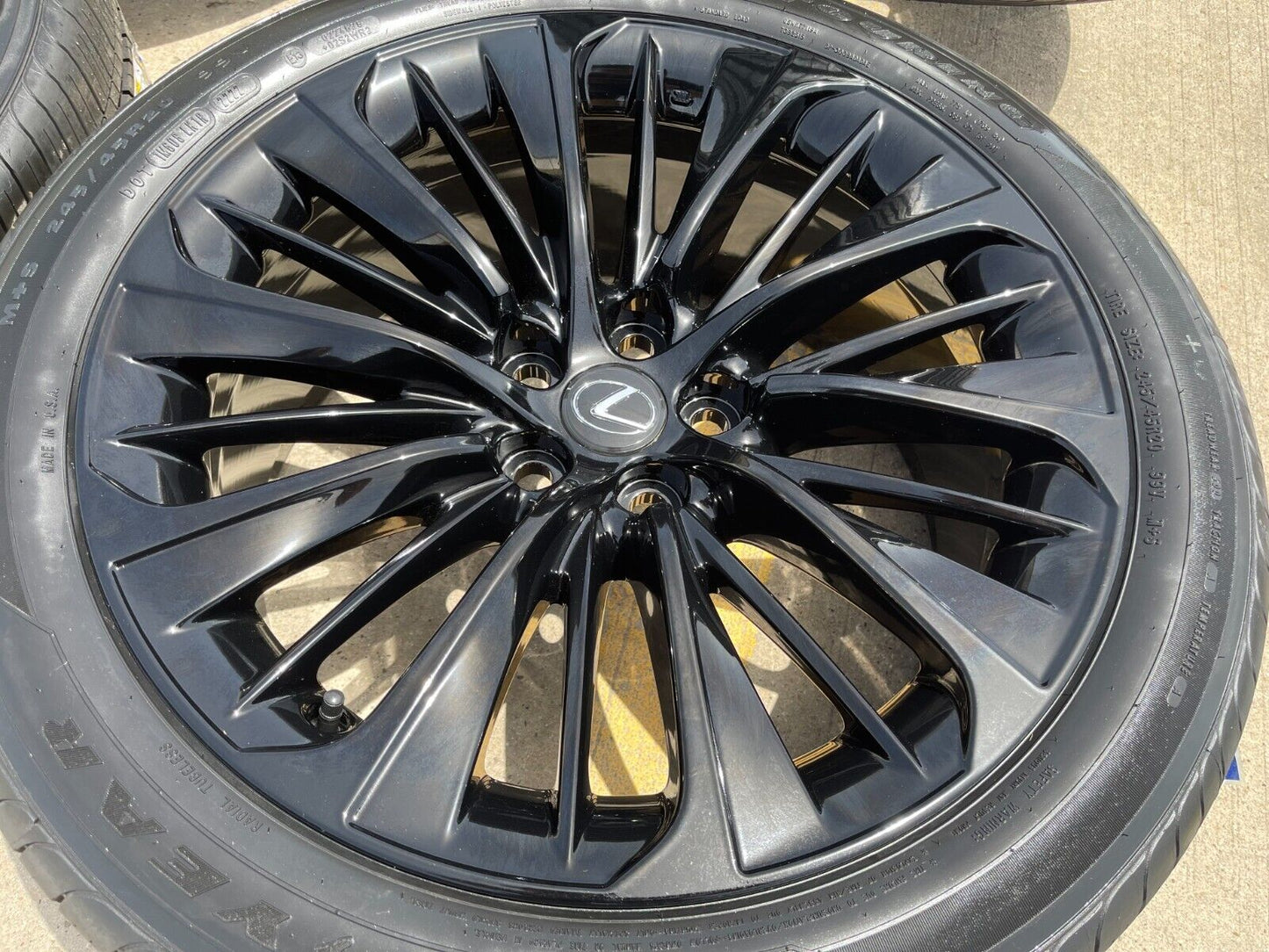 20" Lexus LS500 OEM wheels rims LC500 74370 LS500H 2021 2022 2023 2024 2025 NEW