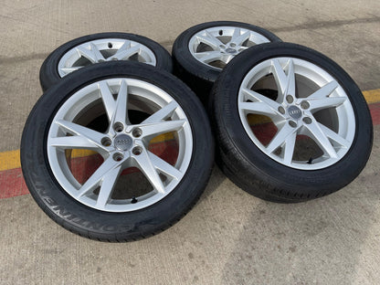 17" Audi A4 OEM 5829 wheels rims A3 A5 A6 tires 2020 2021 2022 2023 2024 2025