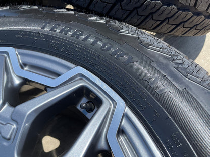 (5) 22" Hummer EV HEV 2500 OEM 8x165 14094 wheels rims 2025 2026 NEW GOODYEAR