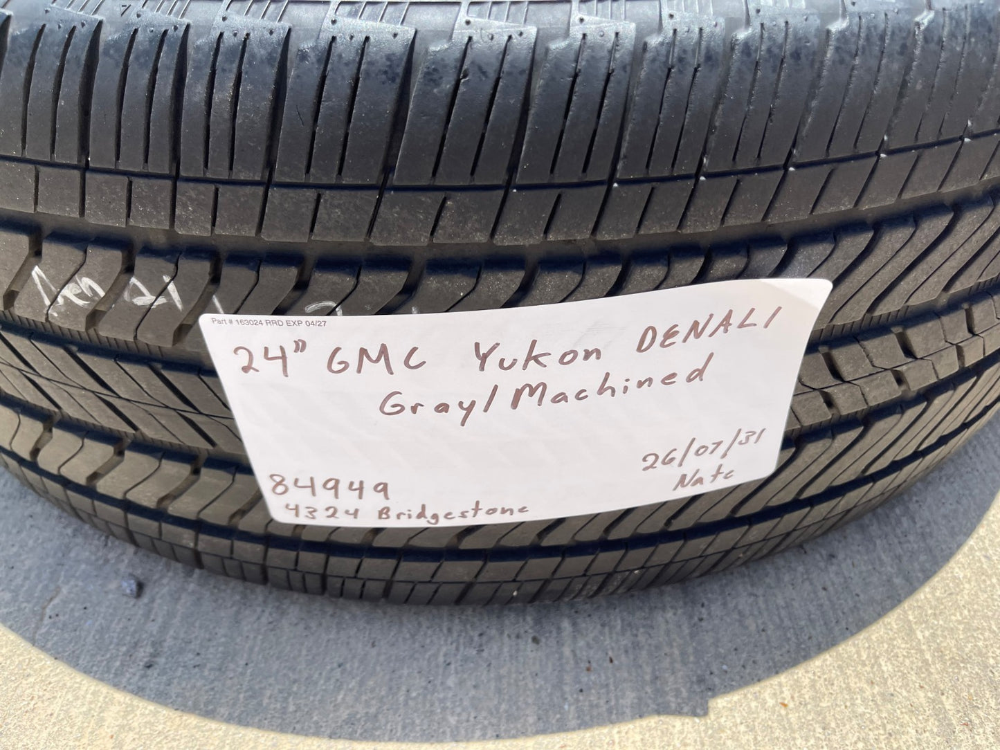 24" GMC Yukon Sierra DENALI OEM wheels rims SET 2025 2026 2027 DISCOUNTED