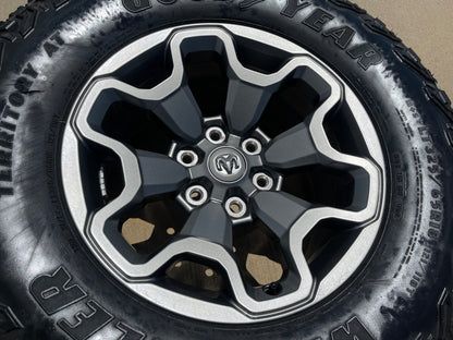 18" Dodge Ram 1500 TRX RHO Gray OEM 66002 wheel rim TERRITORY A/T 35"