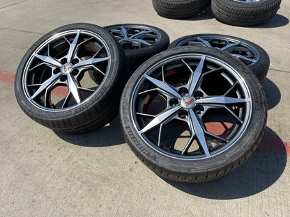 19" + 20" Chevy Corvette Z06 C8 OEM wheels rims 14011 14012 2023 2024 2025 NEW
