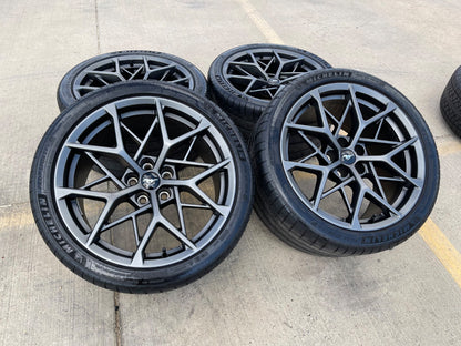19" 19x10.5 19x11 Ford Mustang GT Track Pack PREFORMANCE OEM wheels rim MICHELIN