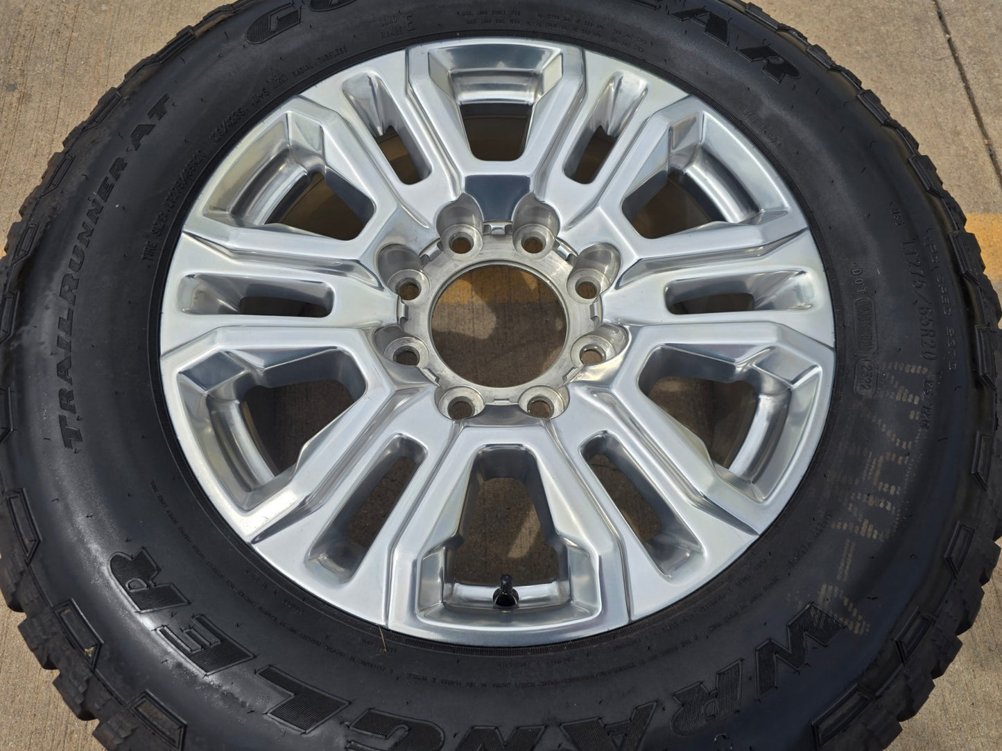 NEW 20" GMC Sierra Denali 2500 3500 OEM spare wheel rim (1) RIM# 5957 2011-2027