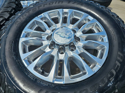 20" Chevy Silverado High Country 2500 3500 OEM 5961 wheels rims tires BFG 35"