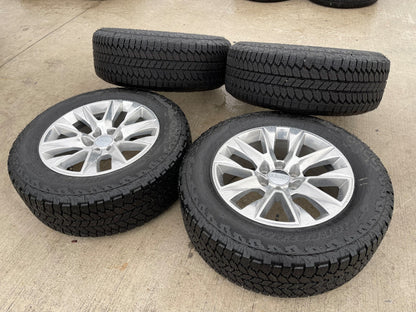 20" Chevy Tahoe Silverado LTZ 5920 OEM wheels rims Yukon BRIDGESTONE A/T NEW