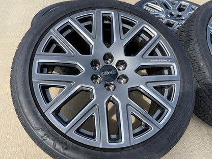 24" GMC Yukon Sierra DENALI OEM wheels rims 2023 2024 2025 2026 2027 NEW